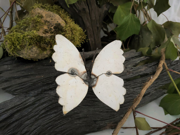 Small Recycled Metal Butterfly