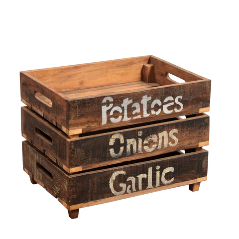 Vegetable Crate - Labelled