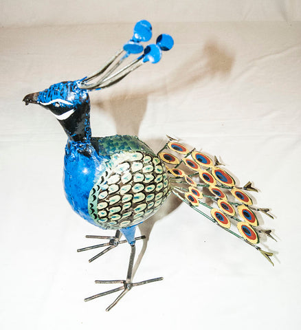 Metal Art Peacock