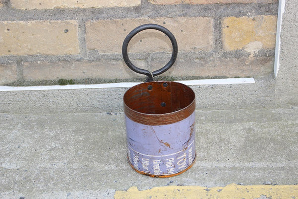 Recycled Metal 2 Pot Containers