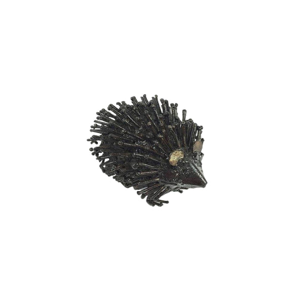 Small Hedgehog Recycled Metal